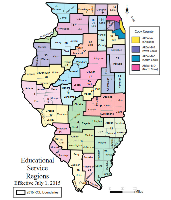 ROE map. Illinois