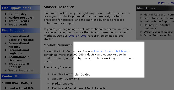 market research library
