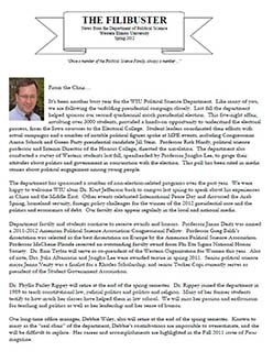 Spring 2012 Newsletter