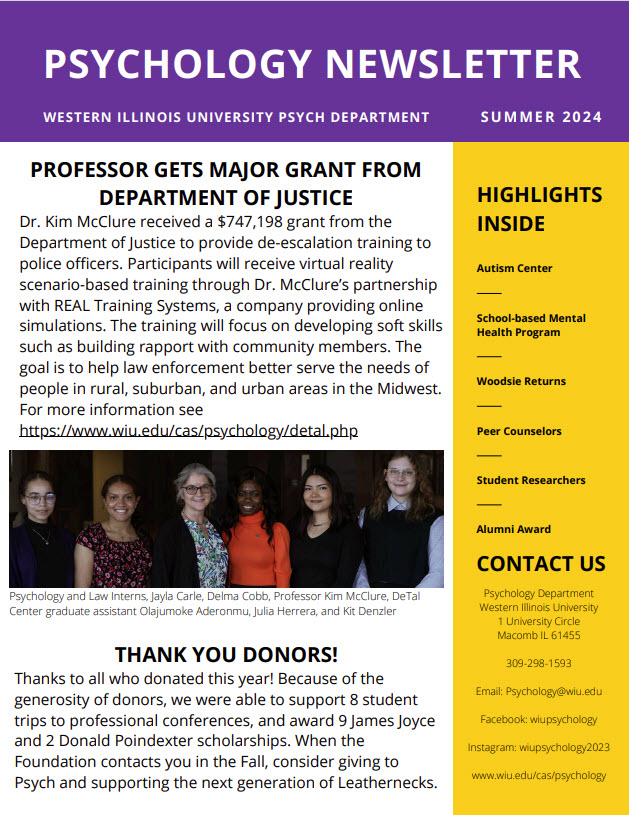 Summer 2024 Newsletter