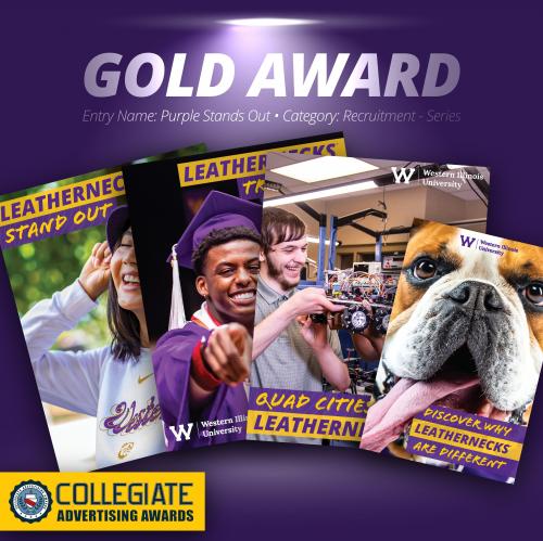 Gold Award: ''Purple Stands Out''
