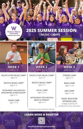 2025 Summer Music Camps.