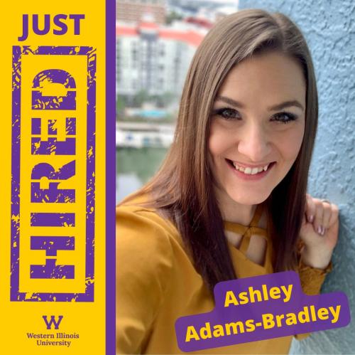 Current student Ashley Adams-Bradley.
