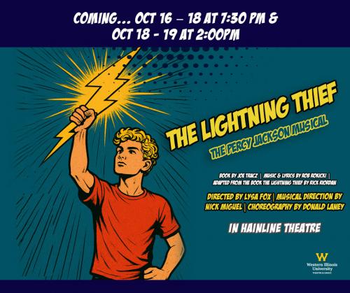 WIU Theatre and Dance will present ''The Lightning Thief'' this weekend.