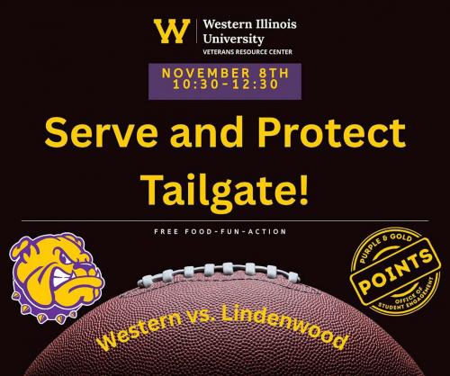 WIU's Veterans Resource Center will host a tailgate ahead of Saturday's football game. 