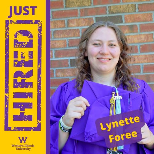 Meet Lynette Foree, a graduate of Western Illinois Physical Education Teacher Education, who was hired at Morrison Community School District at Northside Elementary School in Morrison.