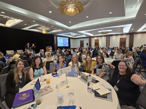 The WIU delegation sent to the 2025 conference.