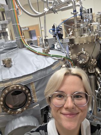 WIU Physics student Chelsie Hadley spent the past summer working at the Argonne National Laboratory.