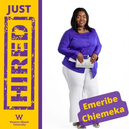 WIU alum Chiemeka Emeribe is a teaching assistant and doctoral student in Cellular and Molecular Biology at Purdue University.